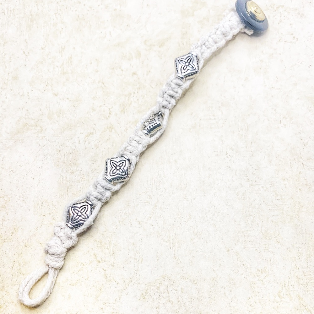 Jute twine bracelet